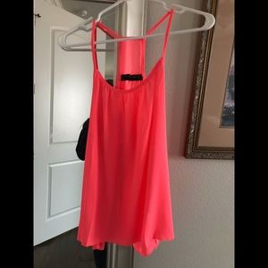 Coral Racerback Tank